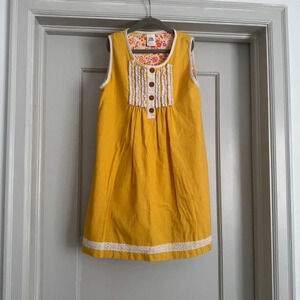 Girl’s Wild Flowers Laverne yellow dress size 10